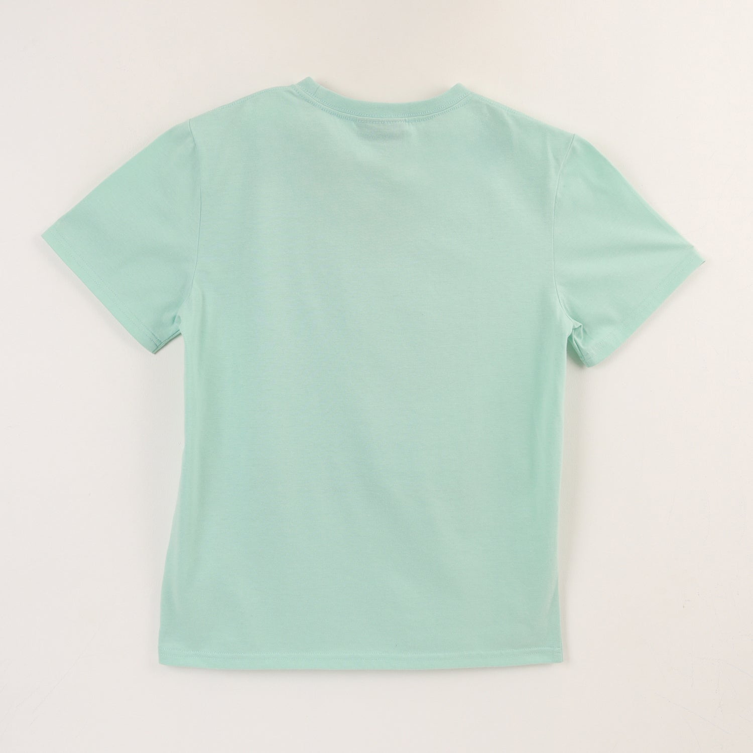 Polera Manga Corta Niño Verde Lentejuelas Minecraft