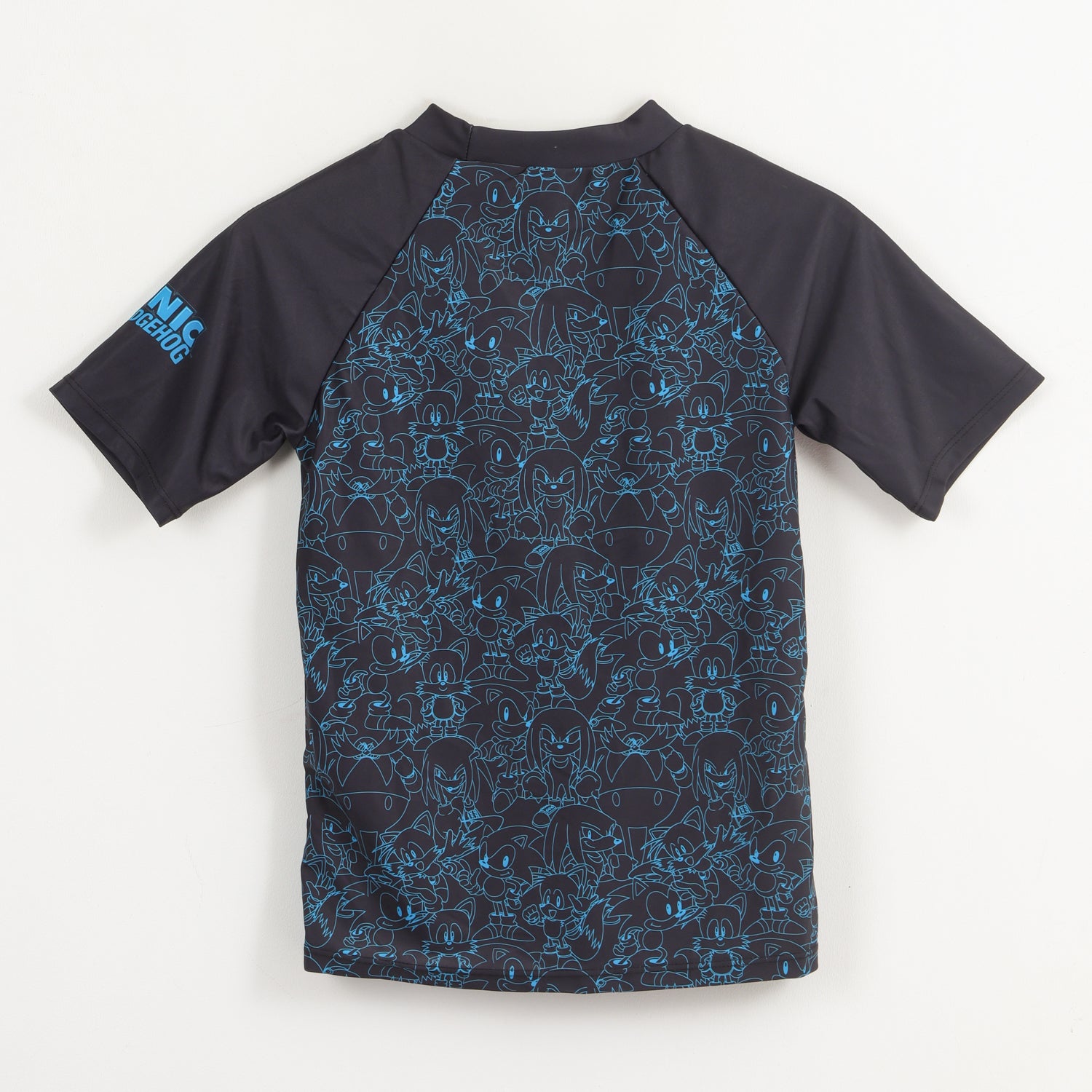 Polera UV Niño Negro Personaje Grand Sonic
