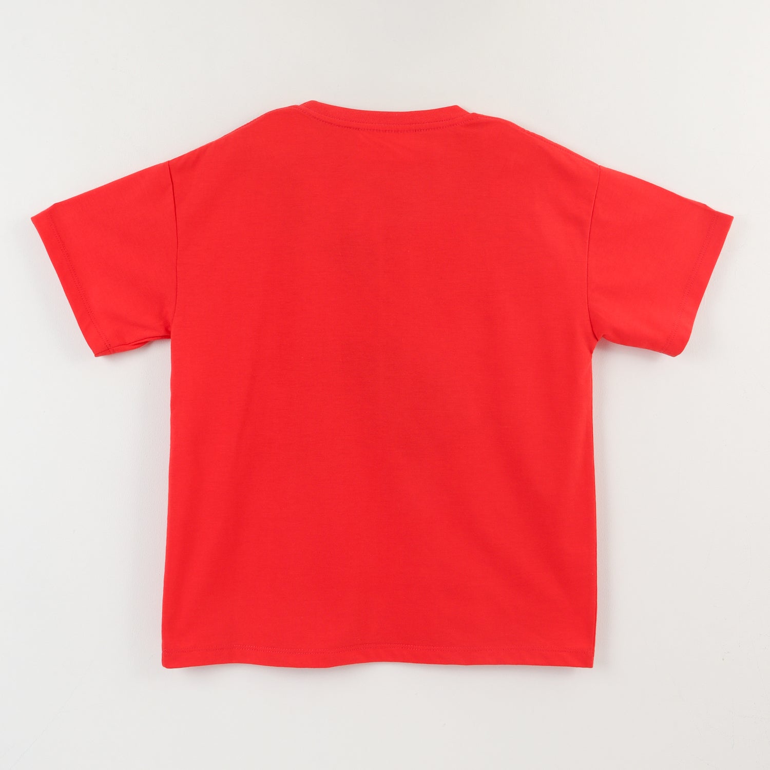 Polera Manga Corta Niño Rojo Logo Hot Wheels