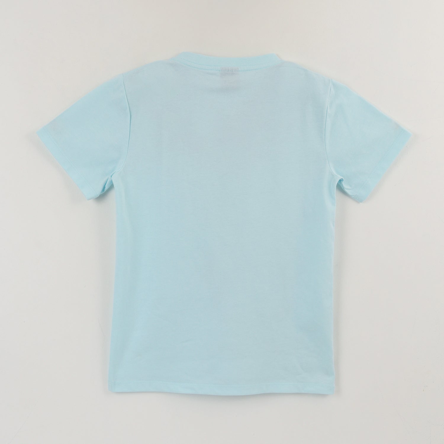 Polera Manga Corta Niño Celeste Mickey Mouse Disney