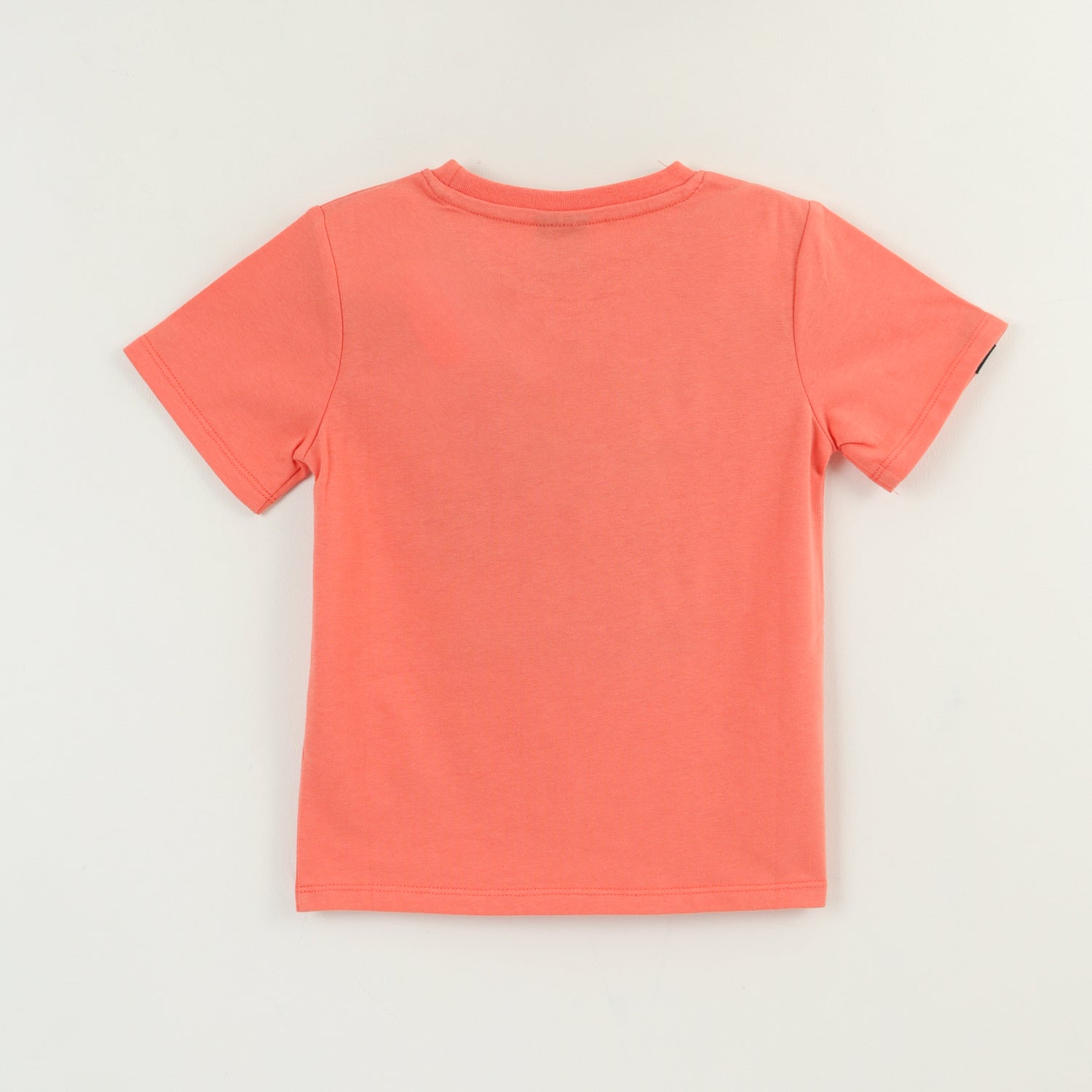 Polera Manga Corta Niño Damasco Mickey Smile Disney