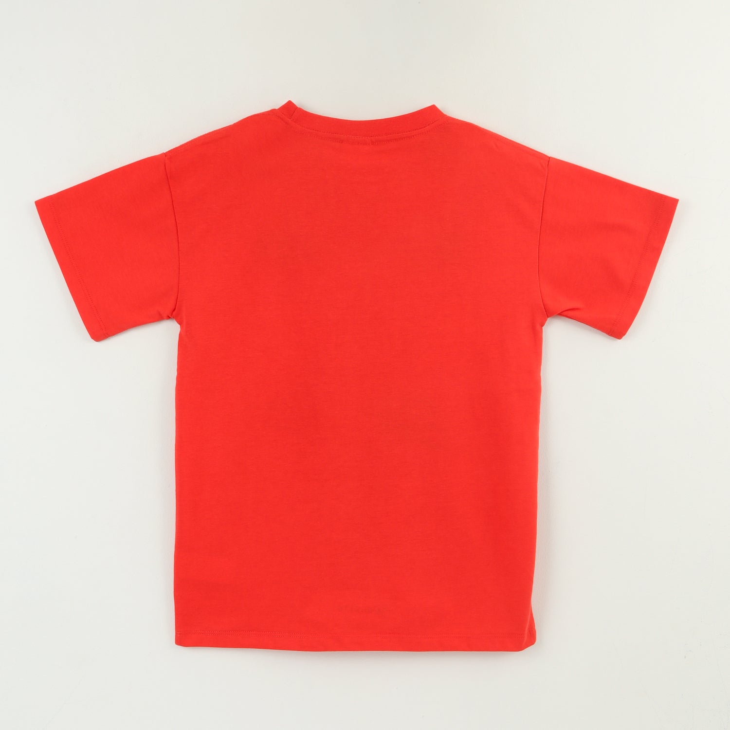 Polera Manga Corta Niño Rojo Lineal Spiderman Marvel