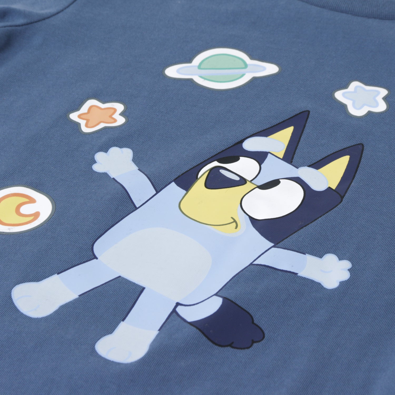 Bipack Polera Manga Larga Niño Rayas Azul Bingo & Bluey - Poleras Chile | The Brands Club cl