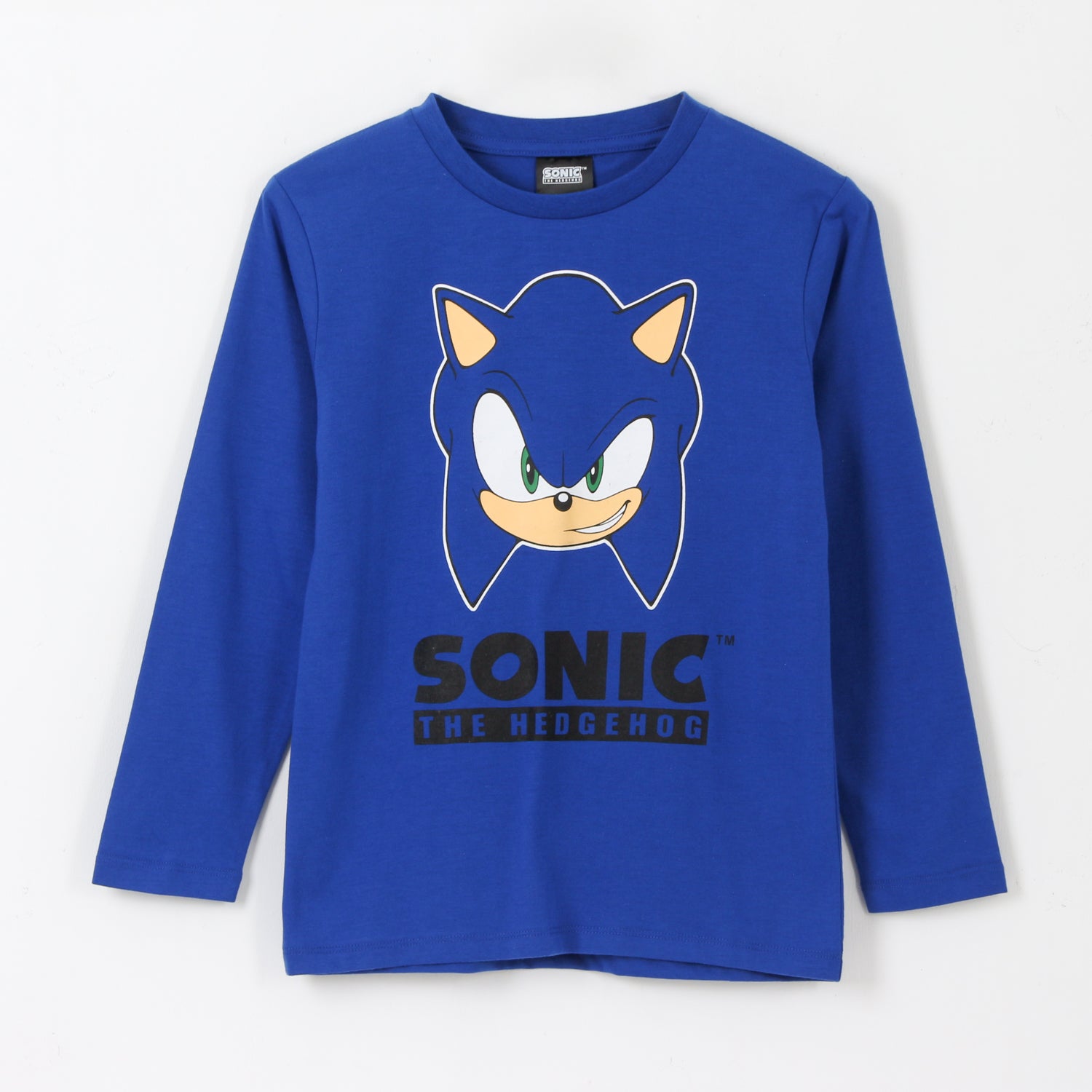 Polera Manga Larga Niño Personaje Azul Sonic - Poleras Chile | The Brands Club cl