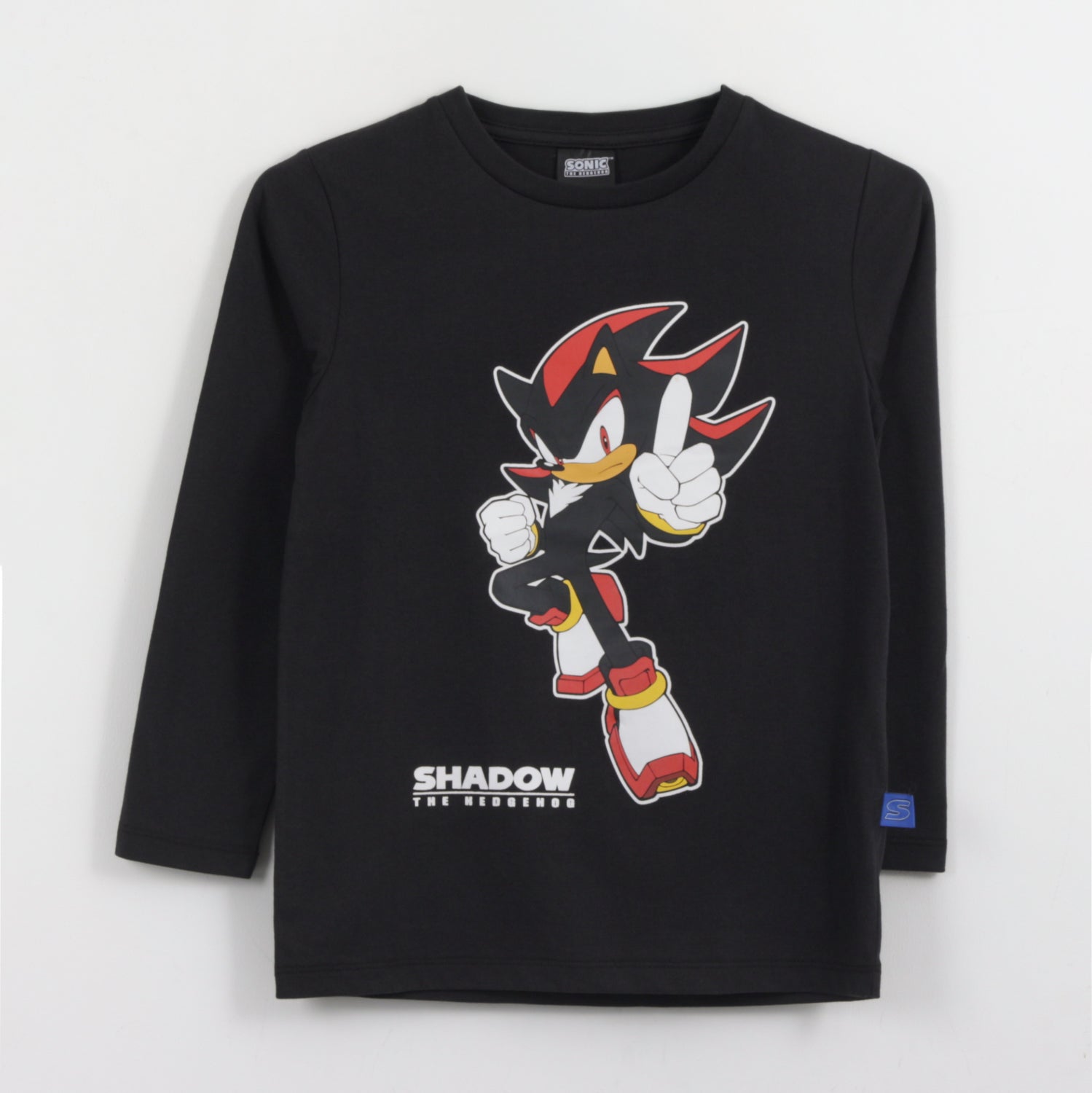 Bipack Polera Manga Larga Niño Shadow & Sonic Negro Sonic - Poleras Chile | The Brands Club cl