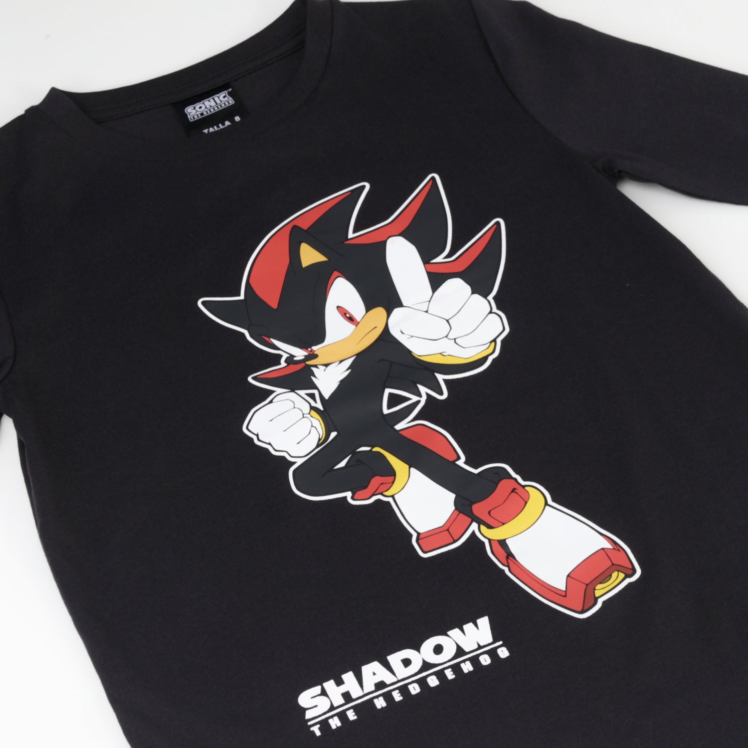 Bipack Polera Manga Larga Niño Shadow & Sonic Negro Sonic - Poleras Chile | The Brands Club cl