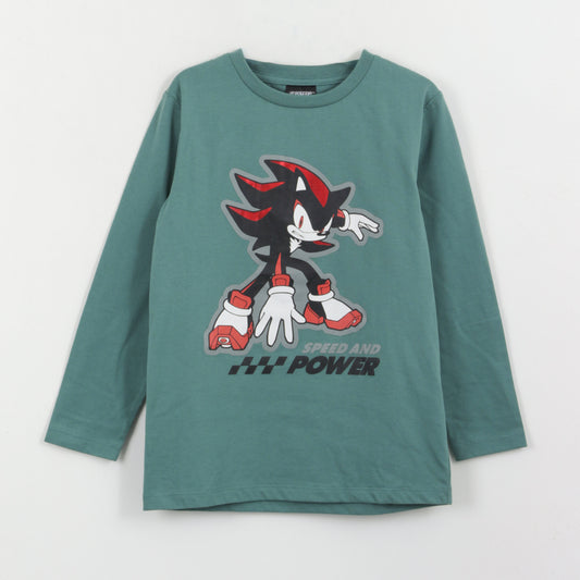 Polera Manga Larga Niño Shadow Speed And Power Verde Sonic - Poleras Chile | The Brands Club cl