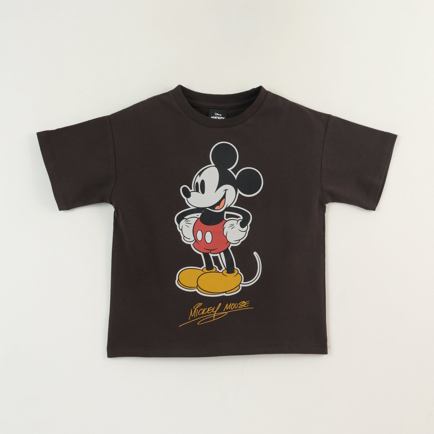 Polera Manga Corta Niño Gris Personaje Mickey Disney - Poleras Chile | The Brands Club cl