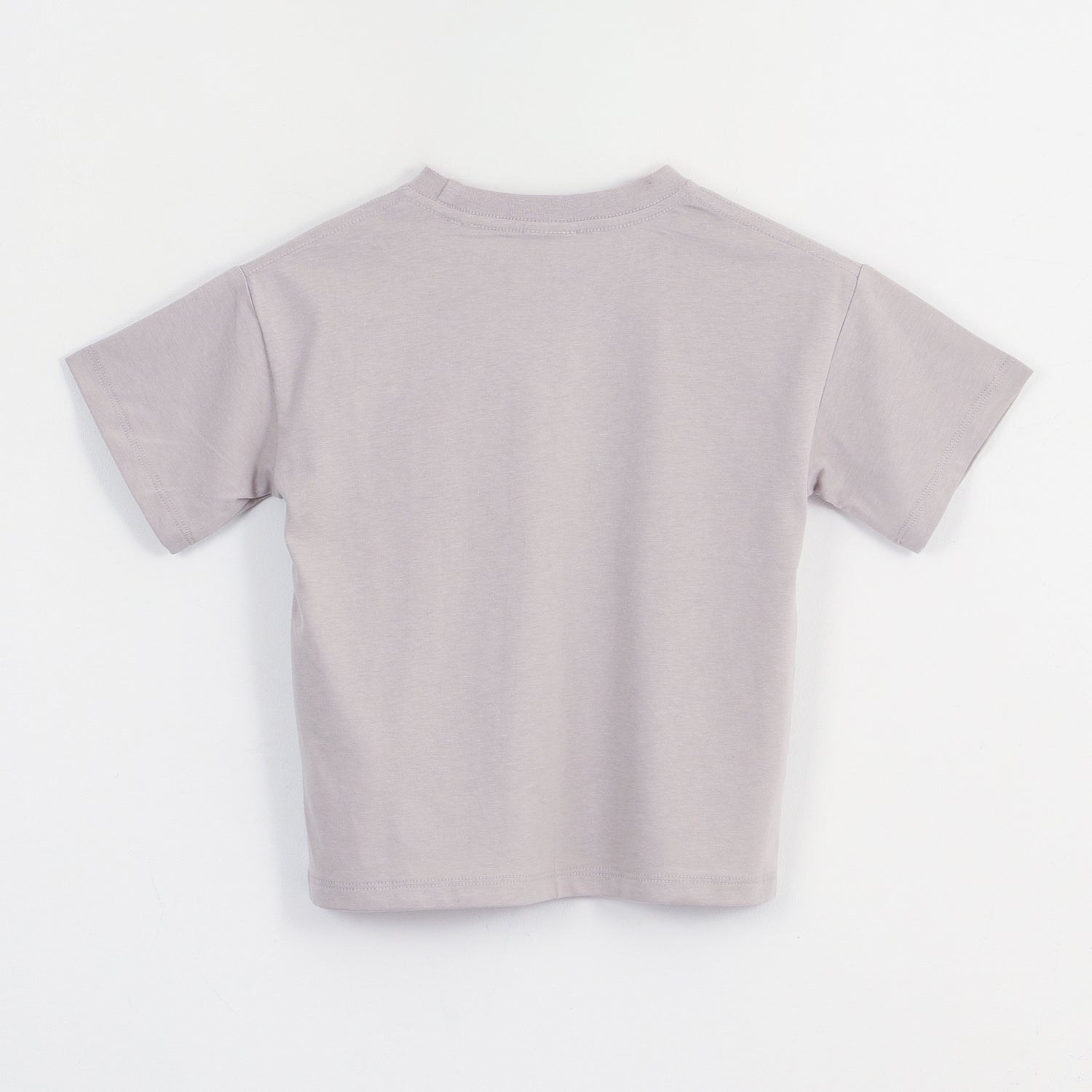 Polera Manga Corta Niño Gris Personaje Spiderman Marvel