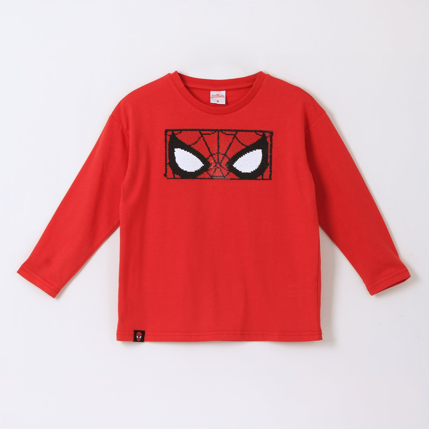 Polera Manga Larga Niño Lentejuelas Spiderman Rojo Marvel - Poleras Chile | The Brands Club cl