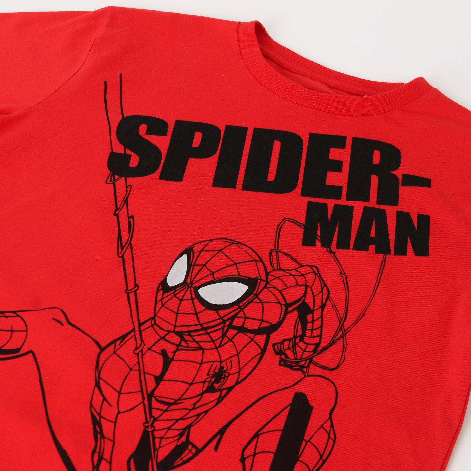 Polera Manga Larga Niño Spiderman En Acción Rojo Marvel - Poleras Chile | The Brands Club cl