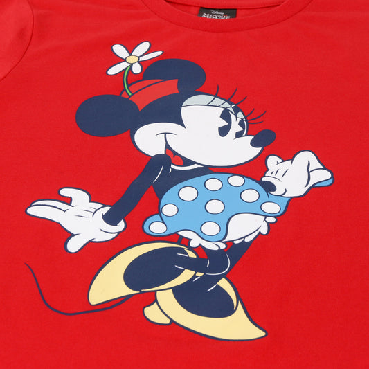 Bipack Polera Manga Larga Niña Full Print Minnie Rojo Disney - Poleras Chile | The Brands Club cl
