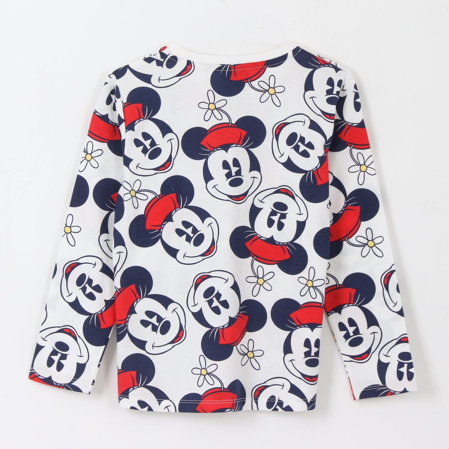 Bipack Polera Manga Larga Niña Full Print Minnie Rojo Disney - Poleras Chile | The Brands Club cl