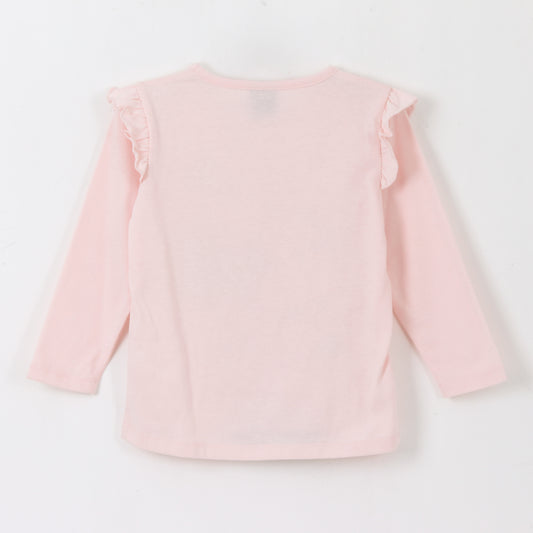 Polera Manga Larga Niña Vuelos Minnie Rosado Disney - Poleras Chile | The Brands Club cl