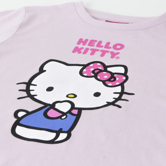 Polera Manga Larga Niña Personaje Blanco Hello Kitty - Poleras Chile | The Brands Club cl