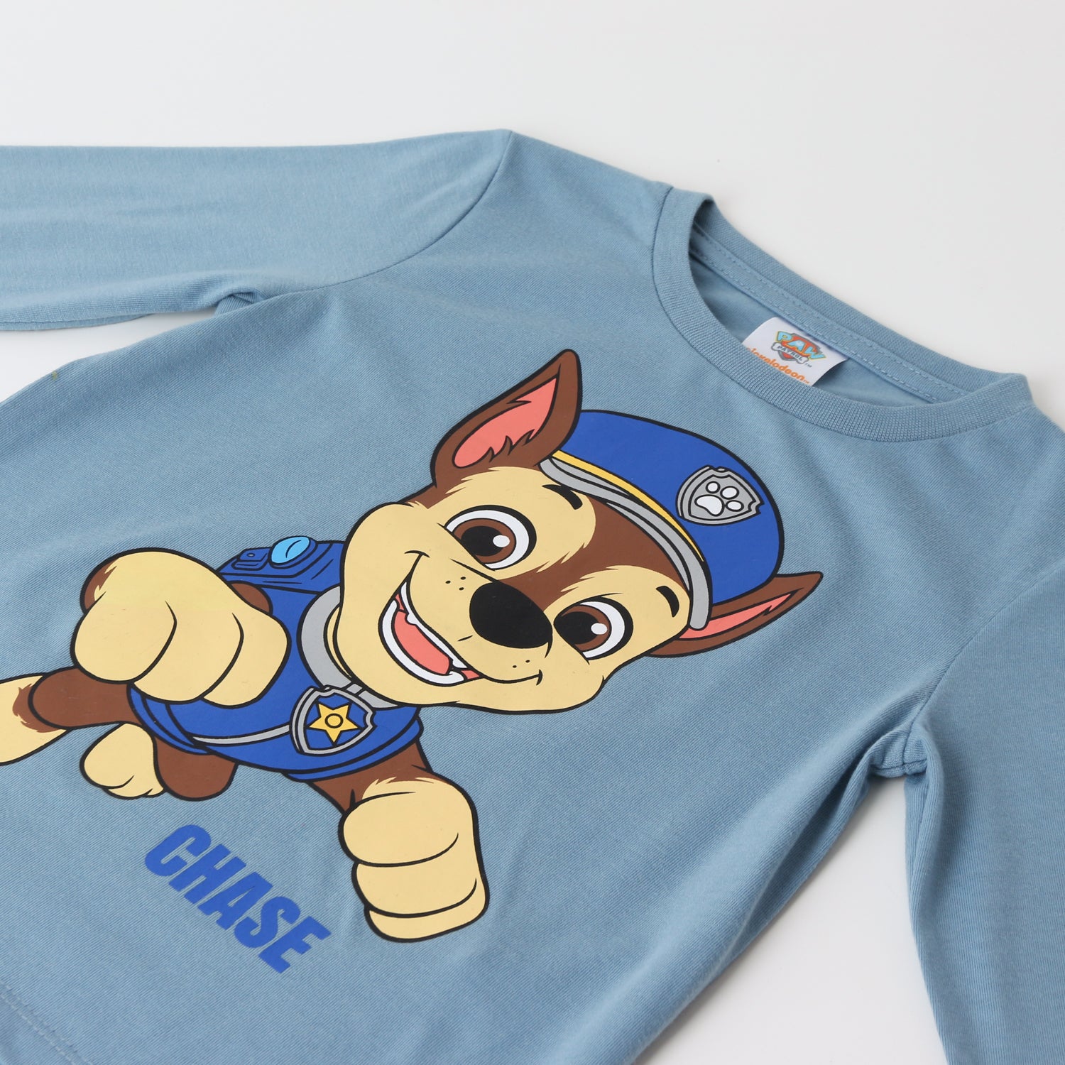 Polera Manga Larga Niño Chase Azul Paw Patrol - Poleras Chile | The Brands Club cl