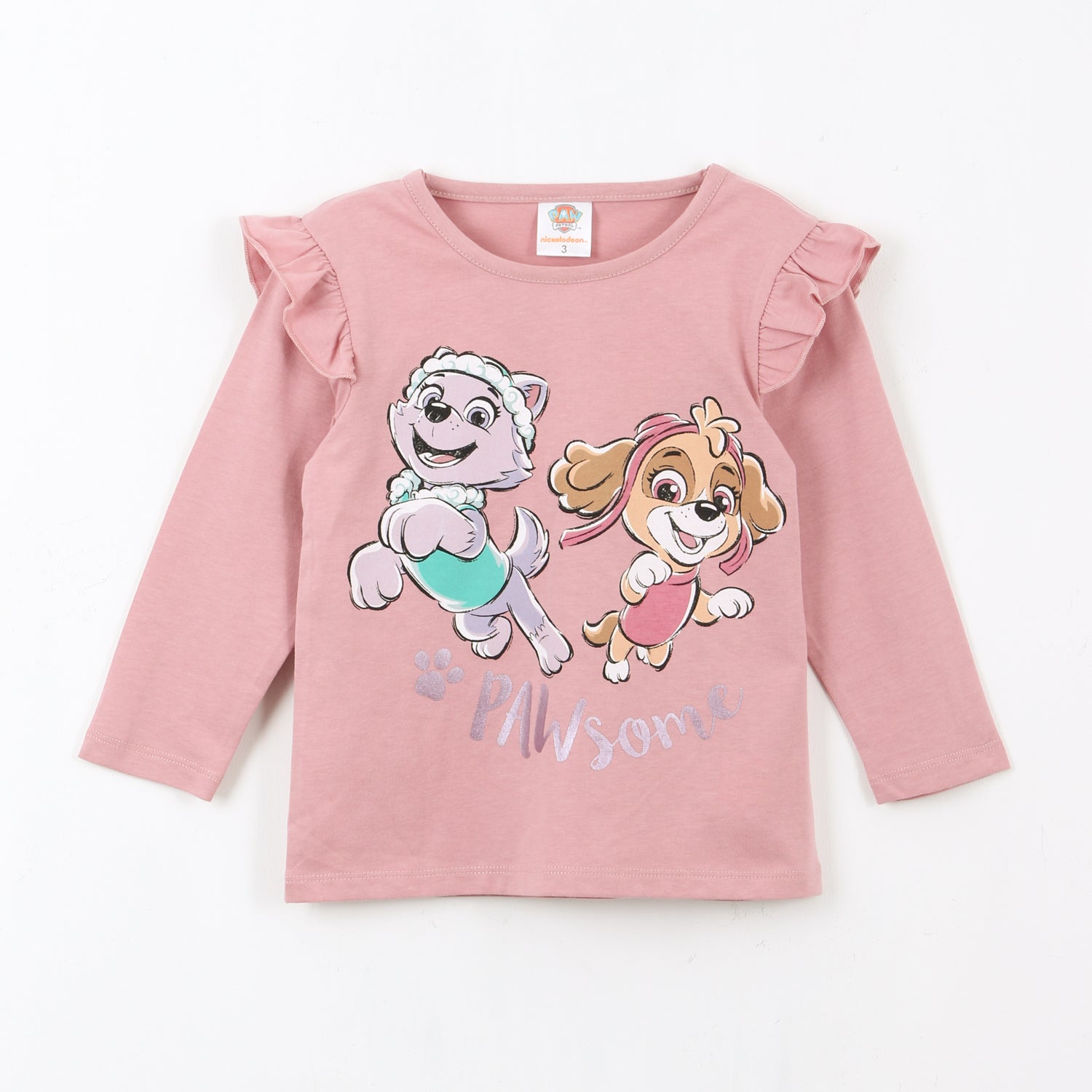 Polera Manga Larga Niña Vuelos Friends Rosado Paw Patrol - Poleras Chile | The Brands Club cl
