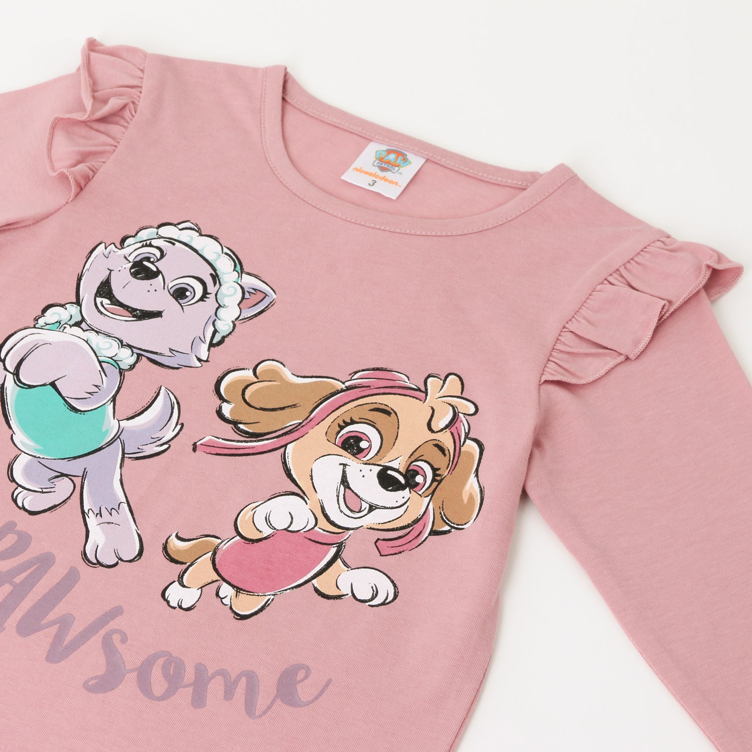 Polera Manga Larga Niña Vuelos Friends Rosado Paw Patrol - Poleras Chile | The Brands Club cl