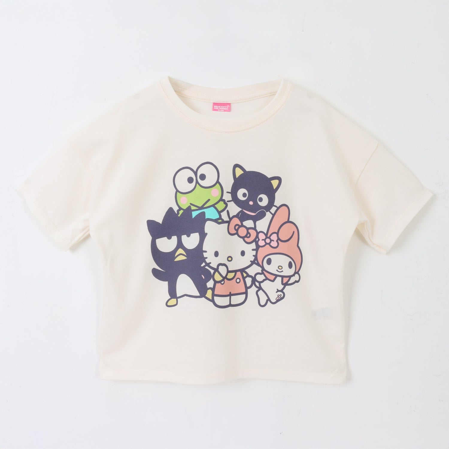 Polera Manga Corta Niño Blanco Friends Hello Kitty - Poleras Chile | The Brands Club cl