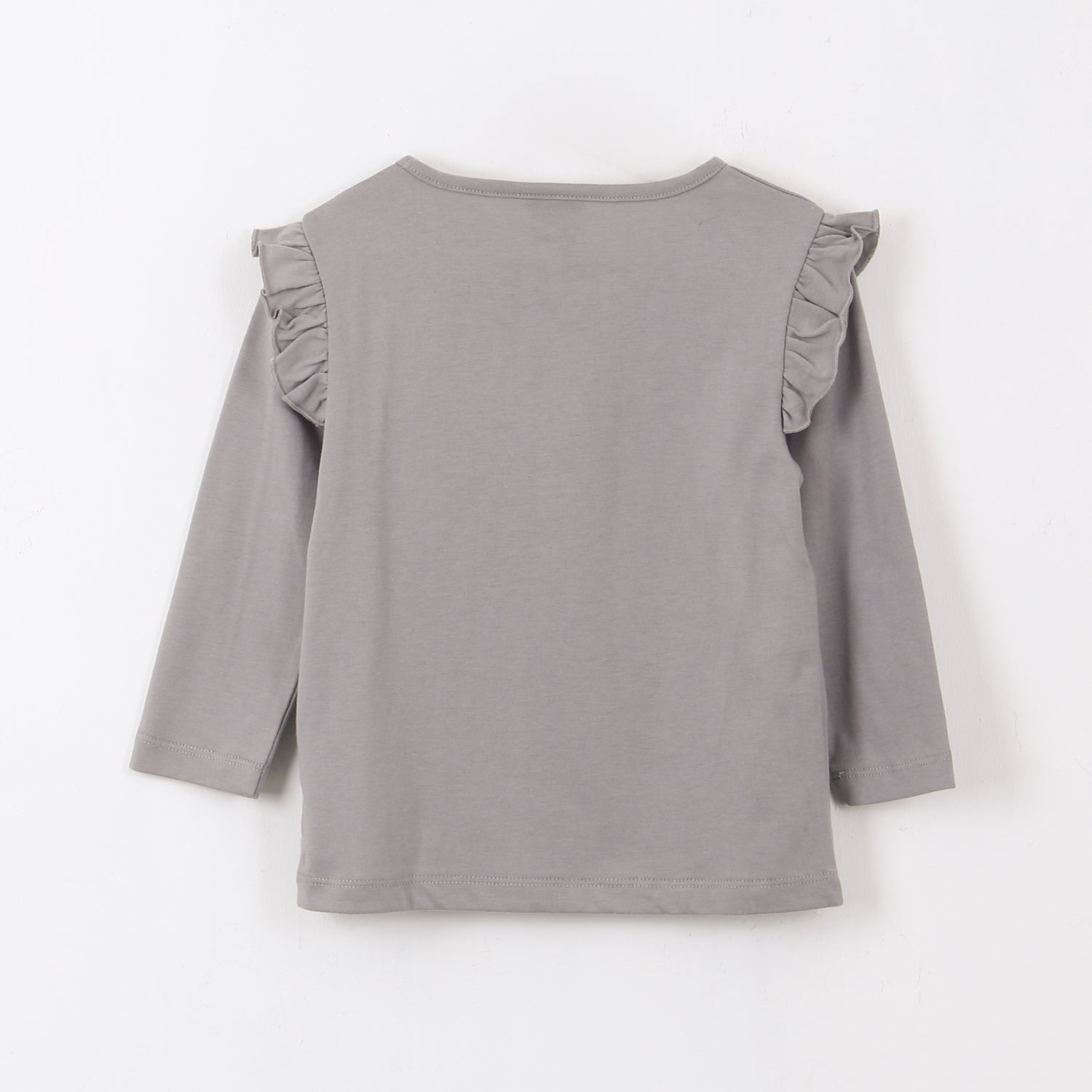 Polera Manga Larga Niña Vuelos Minnie Mouse Gris Disney - Poleras Chile | The Brands Club cl