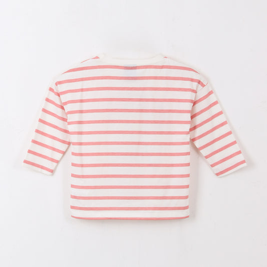 Polera Manga Larga Niña Rayas Jessie Toy Story Blanco Disney - Poleras Chile | The Brands Club cl