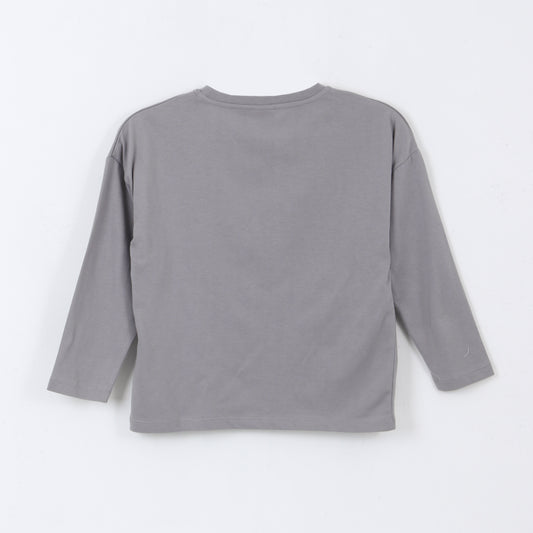 Polera Manga Larga Niña Cinnamoroll Gris Hello Kitty - Poleras Chile | The Brands Club cl