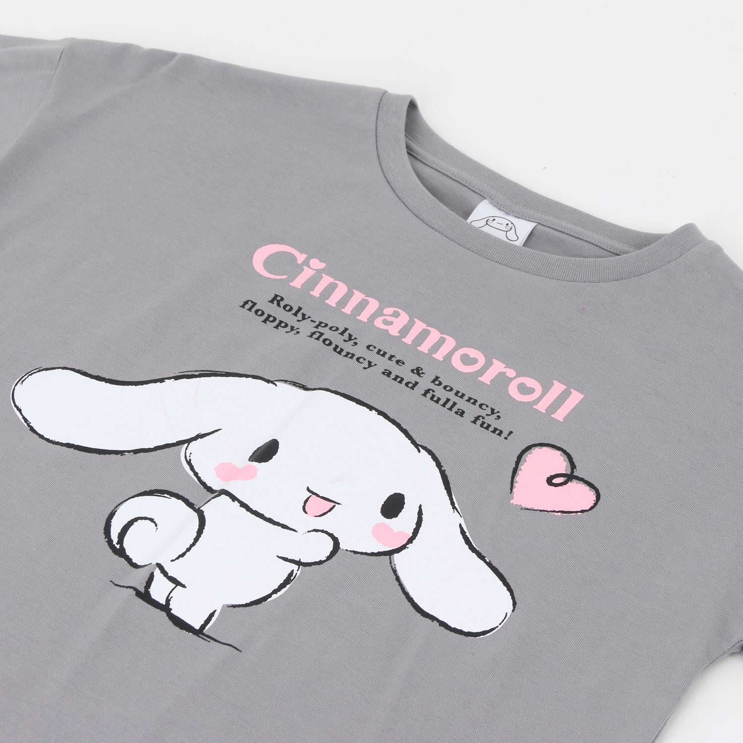 Polera Manga Larga Niña Cinnamoroll Gris Hello Kitty - Poleras Chile | The Brands Club cl