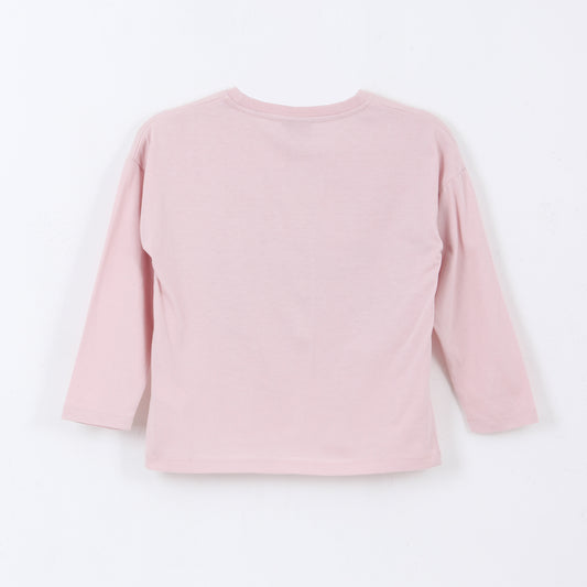 Polera Manga Larga Niña Friends Rosado Hello Kitty - Poleras Chile | The Brands Club cl