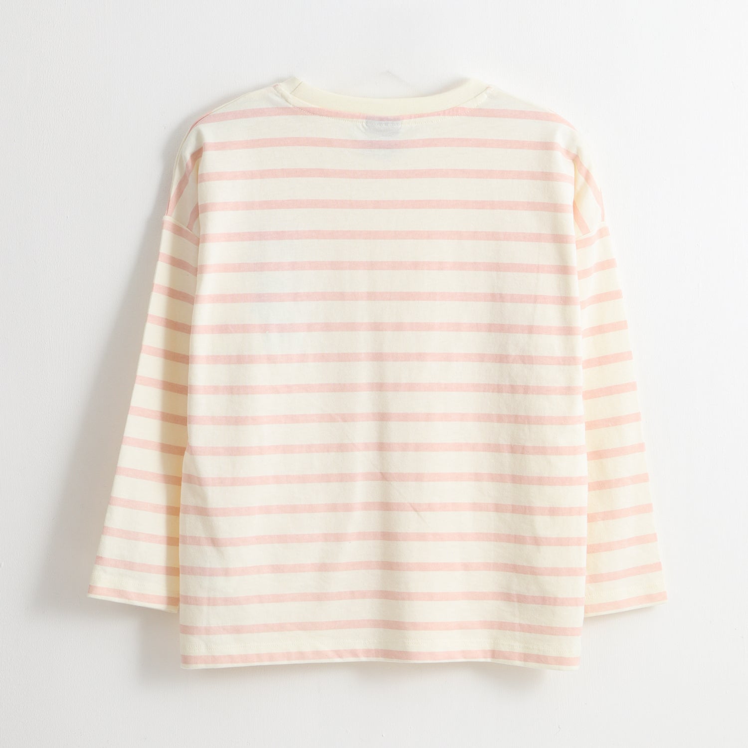 Polera Manga Larga Niña Rayas Minnie Mouse Blanco Disney - Poleras Chile | The Brands Club cl