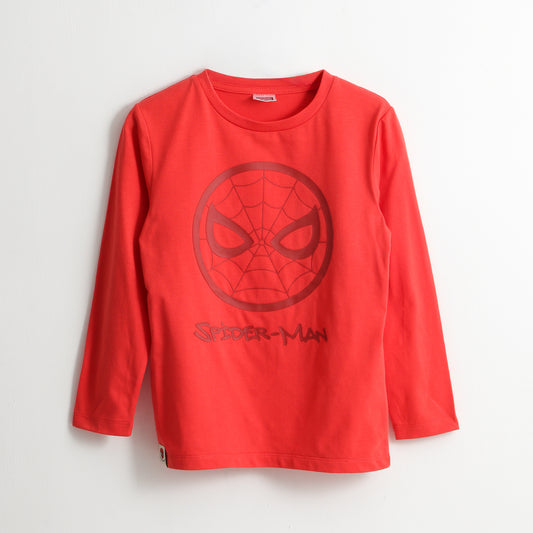 Polera Manga Larga Niño Lineal Spiderman Rojo Marvel - Poleras Chile | The Brands Club cl
