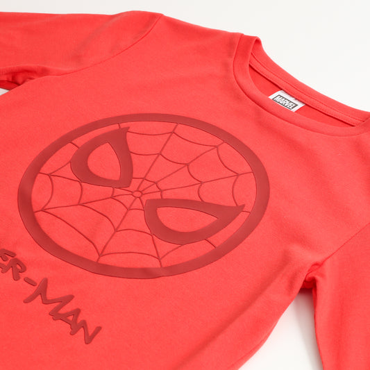 Polera Manga Larga Niño Lineal Spiderman Rojo Marvel - Poleras Chile | The Brands Club cl