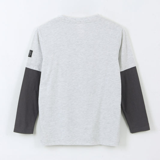 Polera Doble Manga Niño Jumping Spiderman Blanco Marvel - Poleras Chile | The Brands Club cl