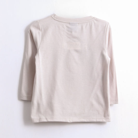 Polera Manga Larga Niña Moana Gris Disney - Poleras Chile | The Brands Club cl