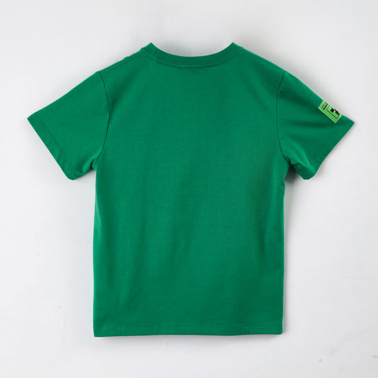 Polera Manga Corta Niño Minecraft Personaje Grande Verde - Poleras Chile | The Brands Club cl