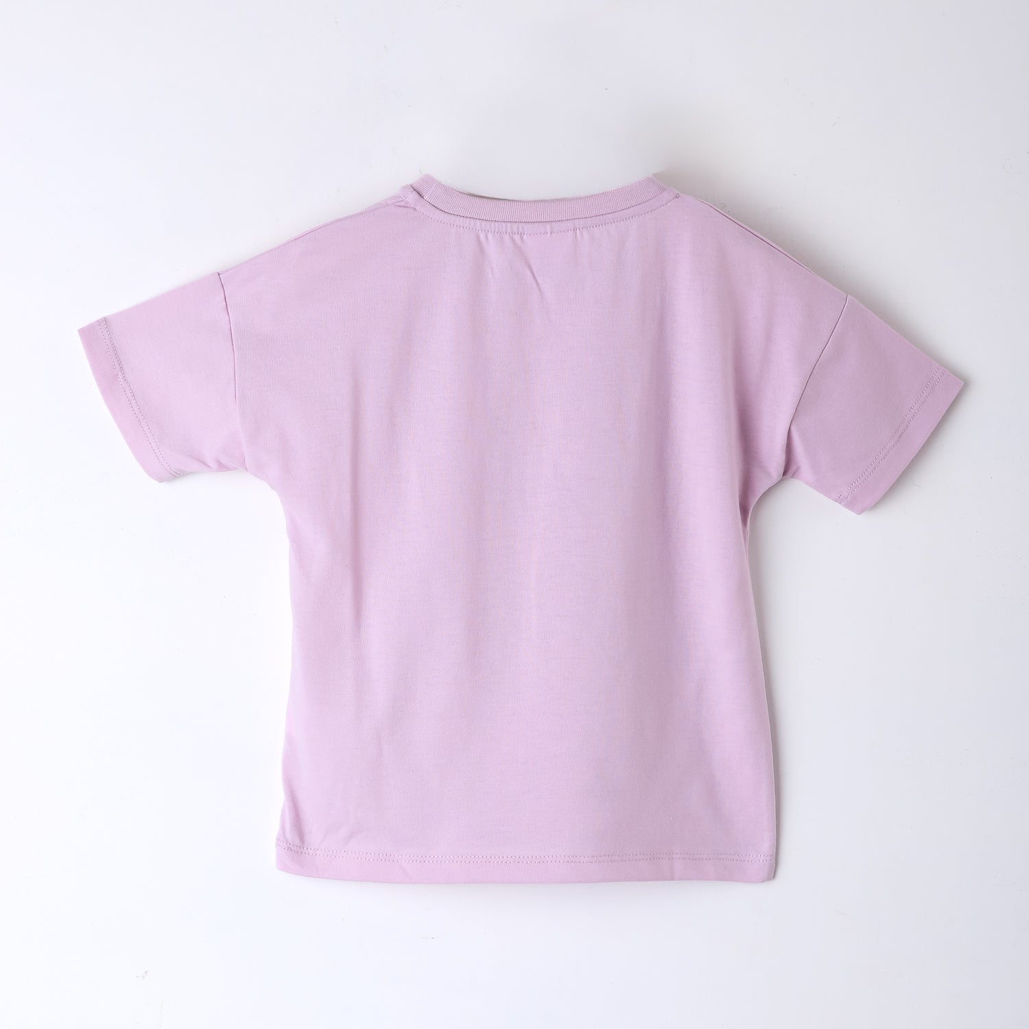 Polera Manga Corta Niña Bingo & Bluey Morado