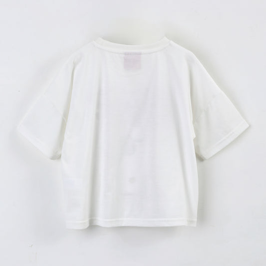 Polera Manga Corta Niña Hello Kitty Cara Blanco - Poleras Chile | The Brands Club cl