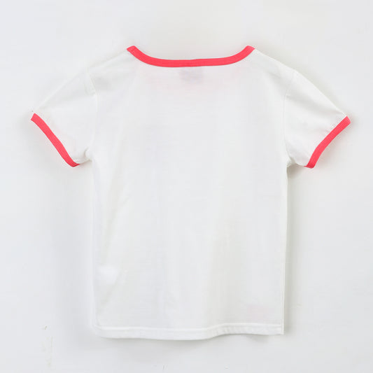 Polera Manga Corta Niña Hello Kitty My Melody Blanco - Poleras Chile | The Brands Club cl