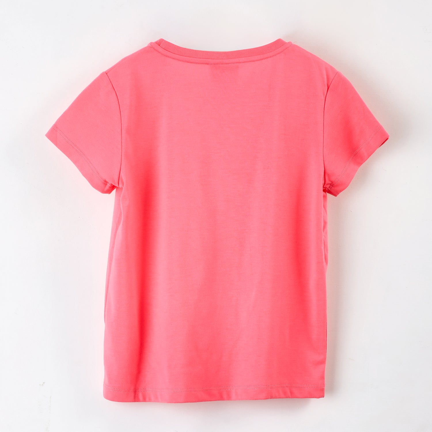 Polera Manga Corta Niña Foil Hello Kitty Rosado Hello Kitty