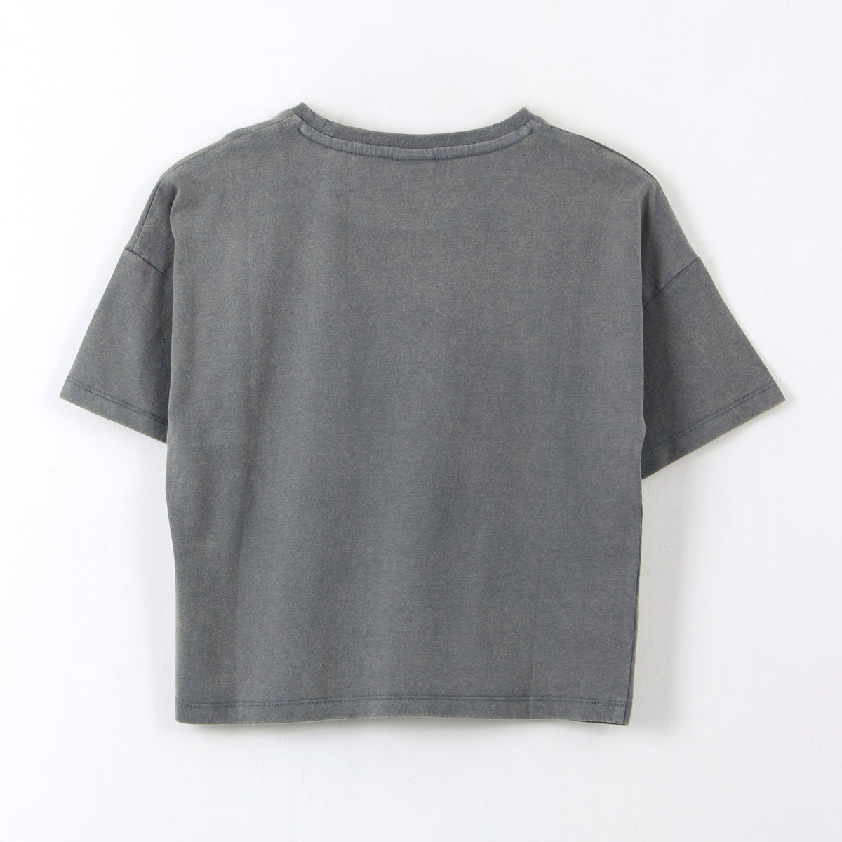 Polera Manga Corta Niña Minnie Disney Lavado Gris