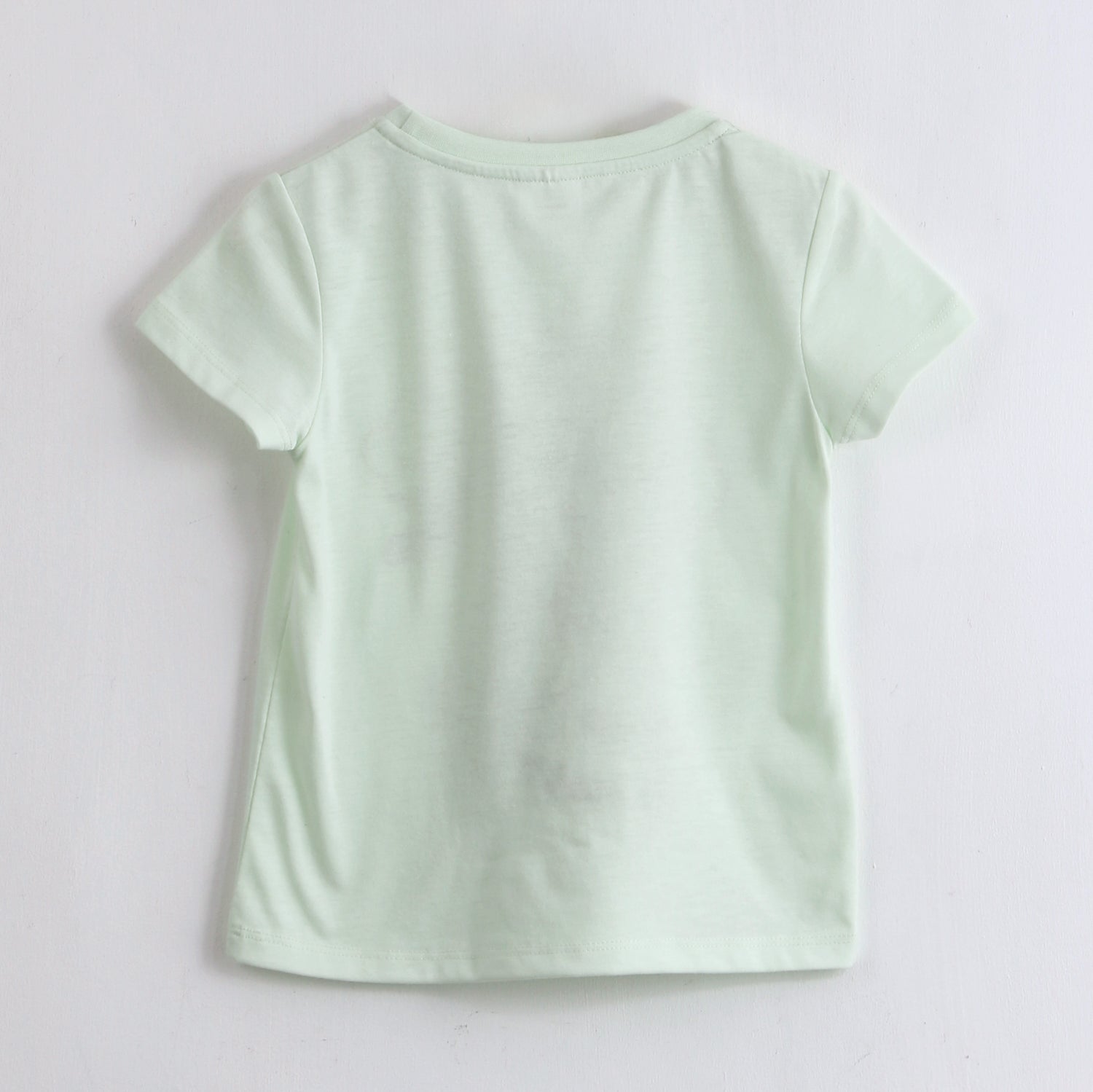 Polera Manga Corta Niña Skye Foil Verde Paw Patrol