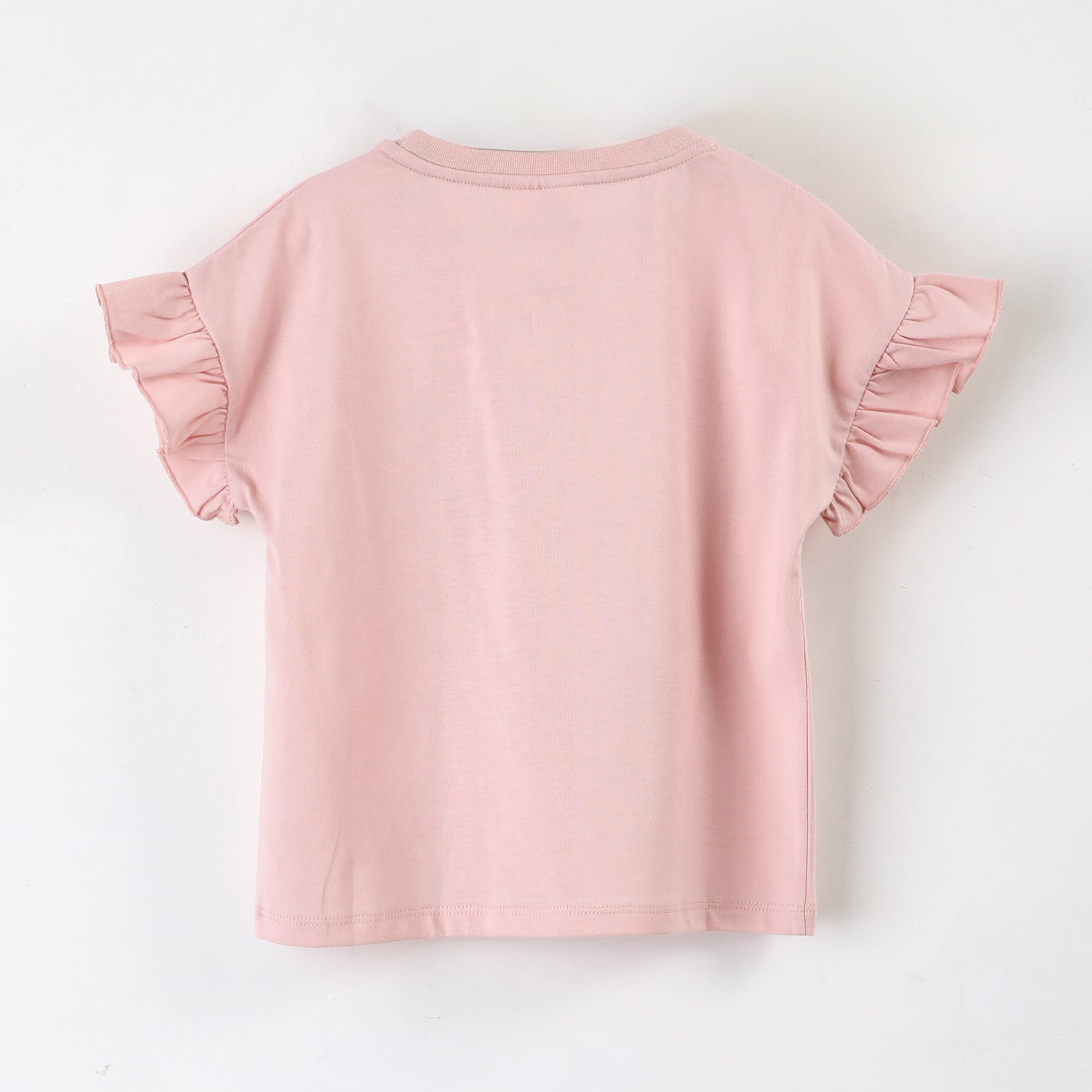 Polera Manga Corta Niña Paw Patrol Skye Rosado
