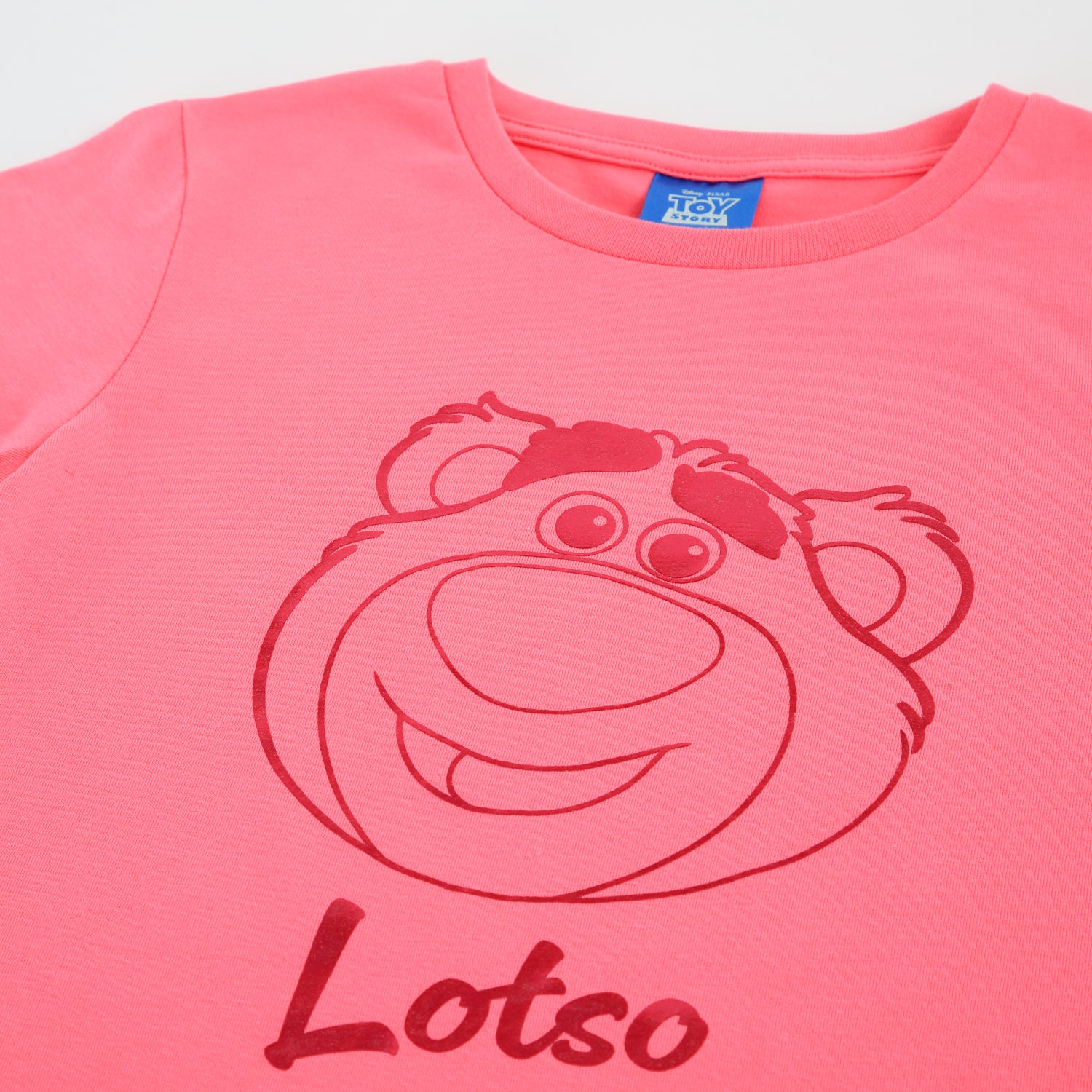 Polera Manga Corta Niña Toy Story Rosado Disney