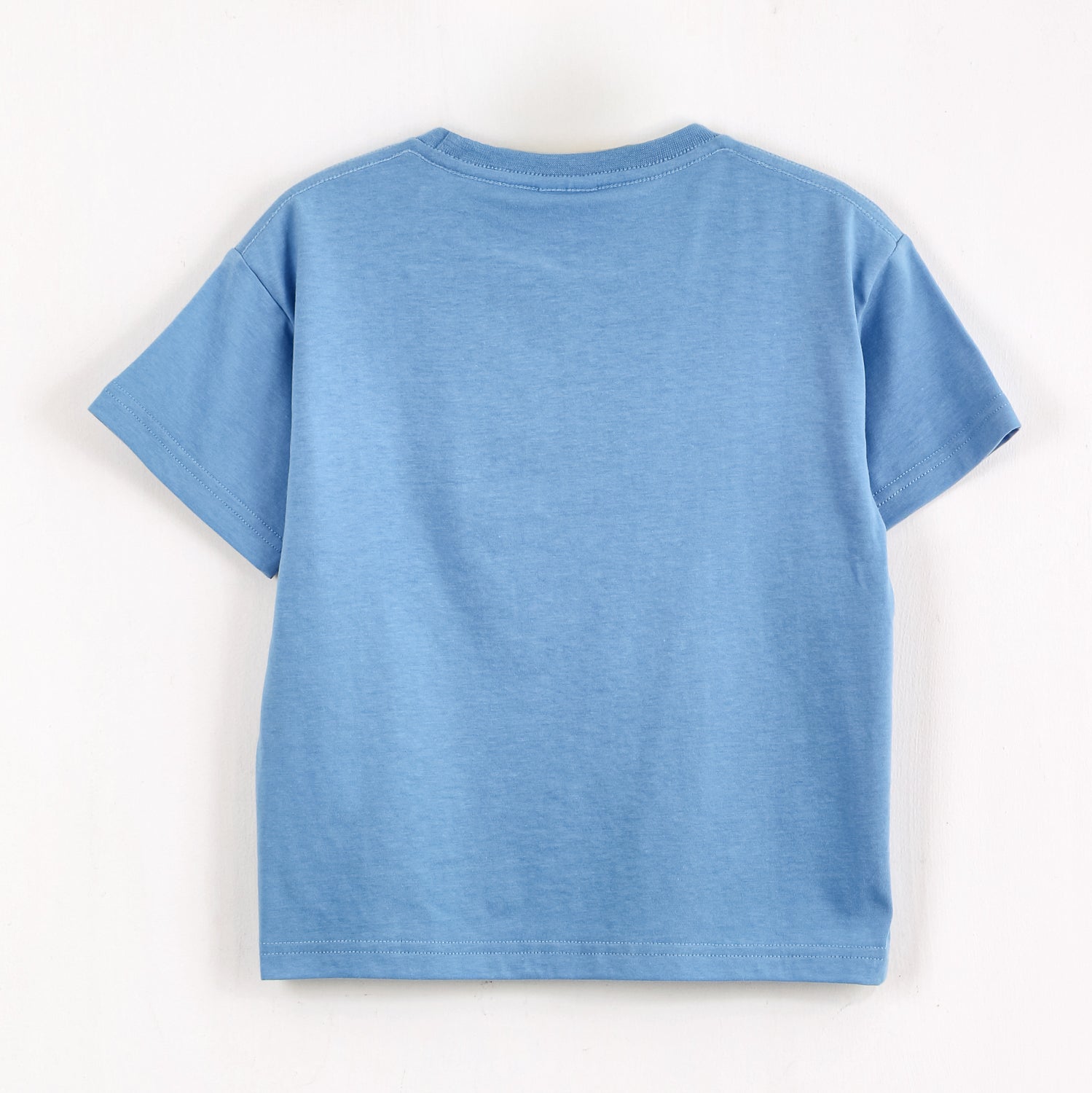 Polera Manga Corta Niño Spiderman Marvel Cara Azul