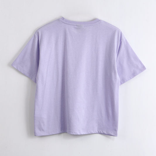 Polera Manga Corta Niña Rumi Kpop Demon Hunters Morado - Poleras Chile | The Brands Club cl