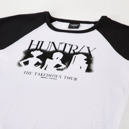 Polera Manga Corta Niña Huntrx Kpop Demon Hunters Blanco - Poleras Chile | The Brands Club cl