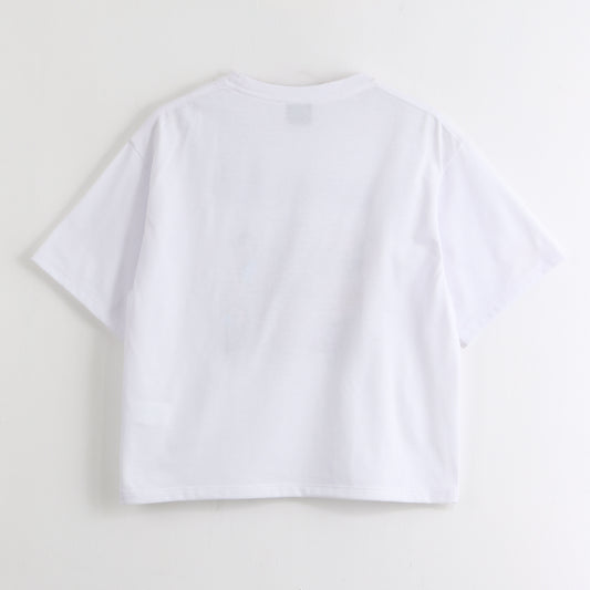 Polera Manga Corta Niña Huntr/x Blanco Kpop Demon Hunters - Poleras Chile | The Brands Club cl