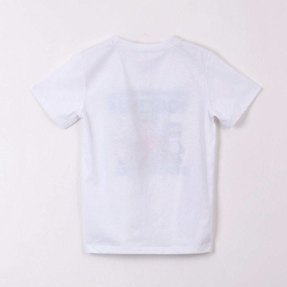 Polera Manga Corta Niño Stumble Guys Personajes Blanco