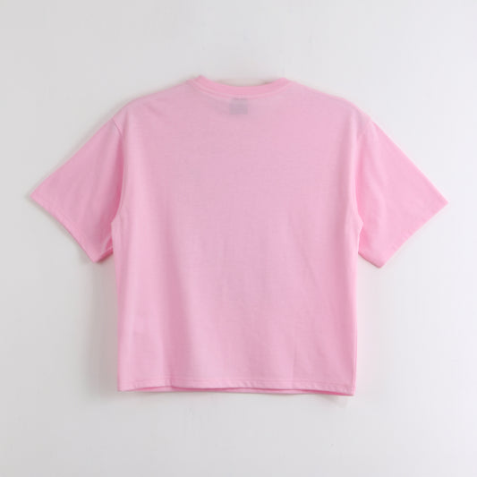 Polera Manga Corta Niña Rumi Cute Rosado Kpop Demon Hunters - Poleras Chile | The Brands Club cl
