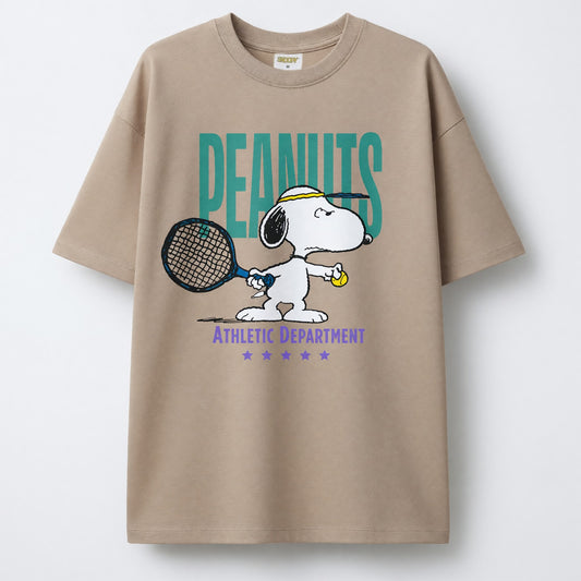 Polera Manga Corta Mujer Snoopy Tenis Arena - Poleras Chile | The Brands Club cl