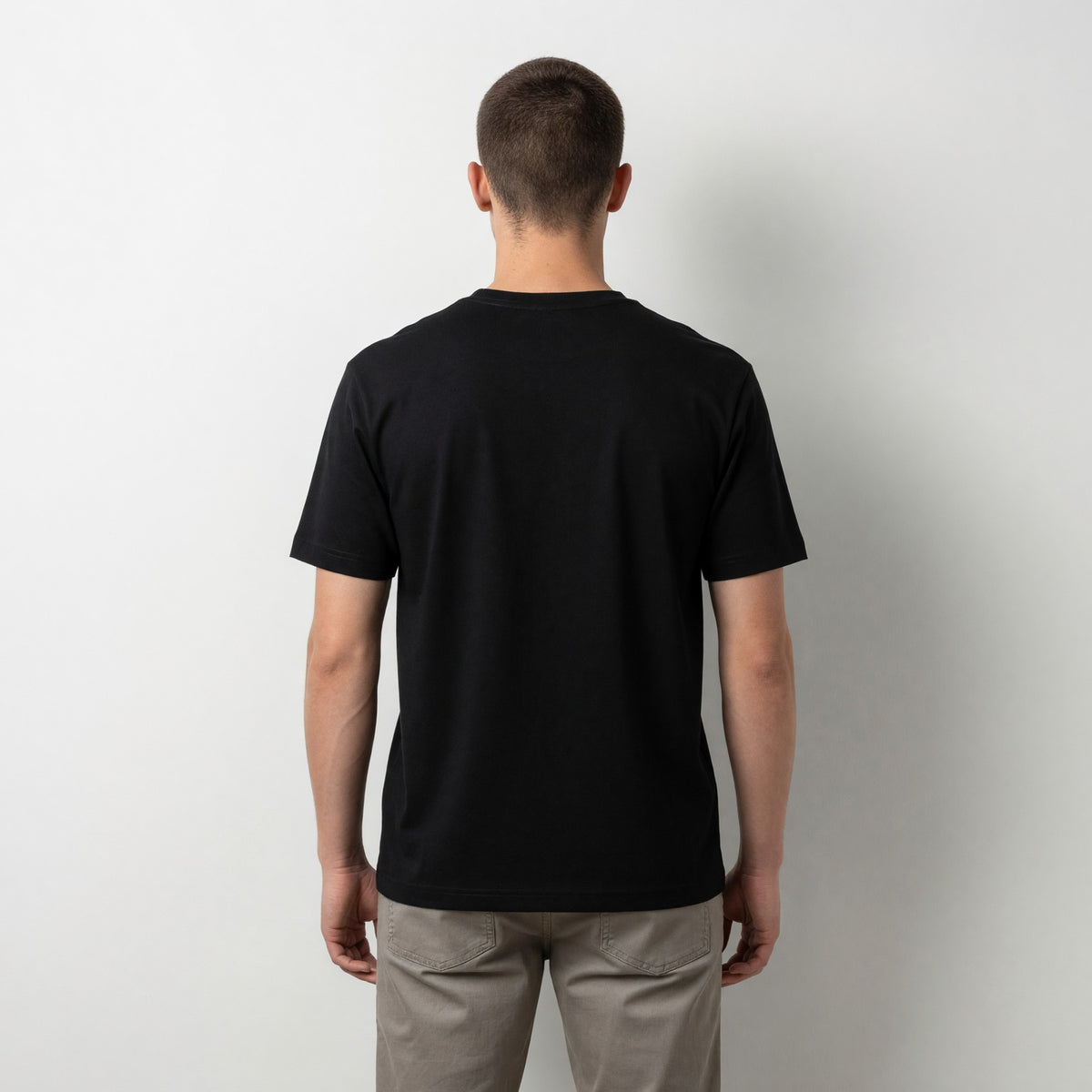 Polera Manga Corta Hombre Dodge Ram Espalda Negro - Poleras Chile | The Brands Club cl